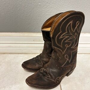 Ariat kids brown boots